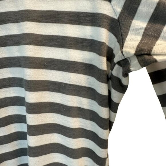 Michael Stars | Gray & White Stripe Top One Size - Picture 4 of 6